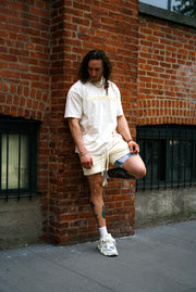 Monochrome Tee Cream