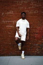 Monochrome Tee Cream