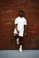 Monochrome Tee Cream