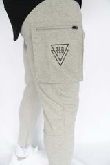 TLB Cargo Joggers (Light Grey)