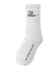Quotation Socks (White)